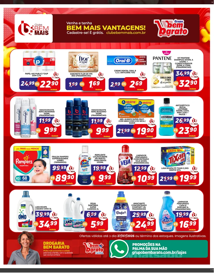 Encarte de Folhetos Bem Barato 21 de julho até 27 de julho 2026 - Pagina 5