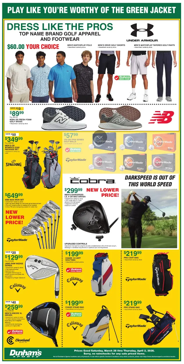 Weekly ad Dunham's Sports Sales from March 28 to April 2 2026 - Page 5