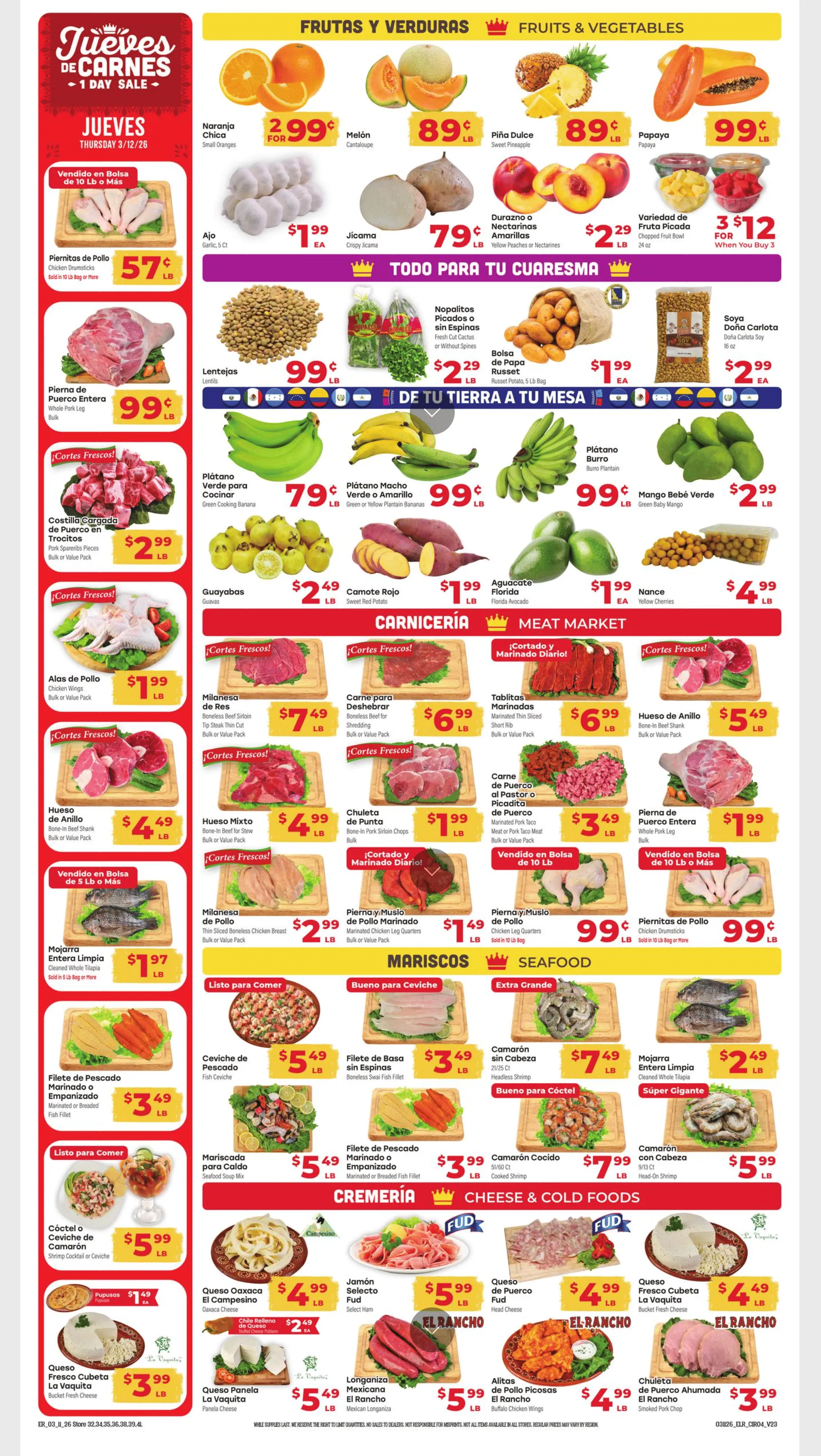 Weekly ad El Rancho weekly ads from March 11 to March 17 2026 - Page 4
