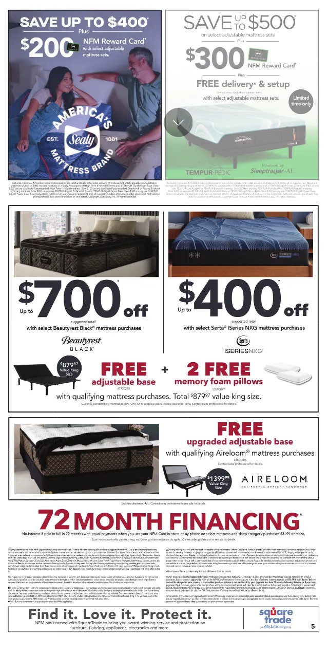 Weekly ad Nebraska Furniture Mart from February 4 to February 10 2026 - Page 5