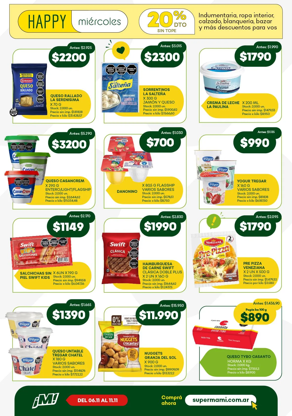 Ofertas de Super Mami Ofertas 6 de noviembre al 11 de noviembre 2025 - Página 10 del catálogo