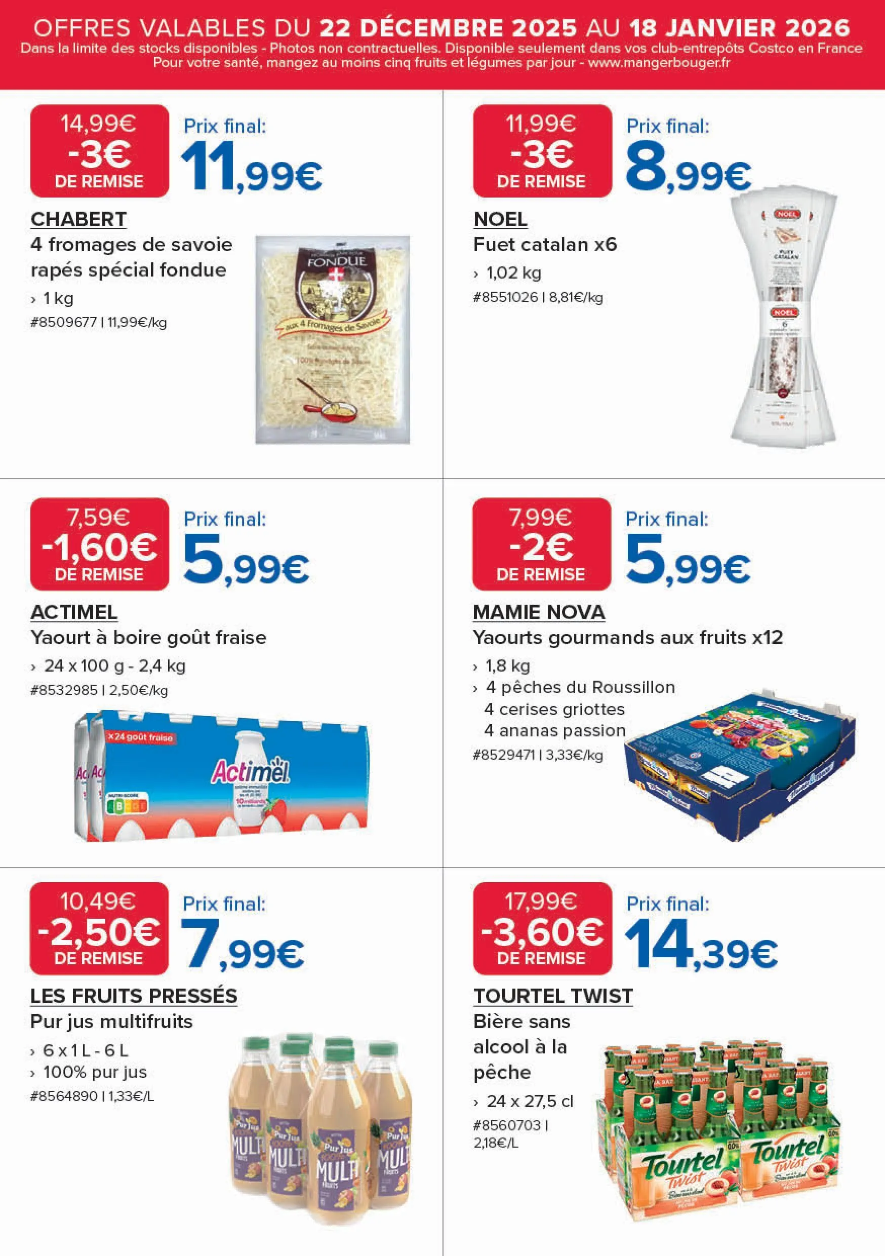 Costco Catalogue du 22 décembre au 18 janvier 2026 - Catalogue page 5