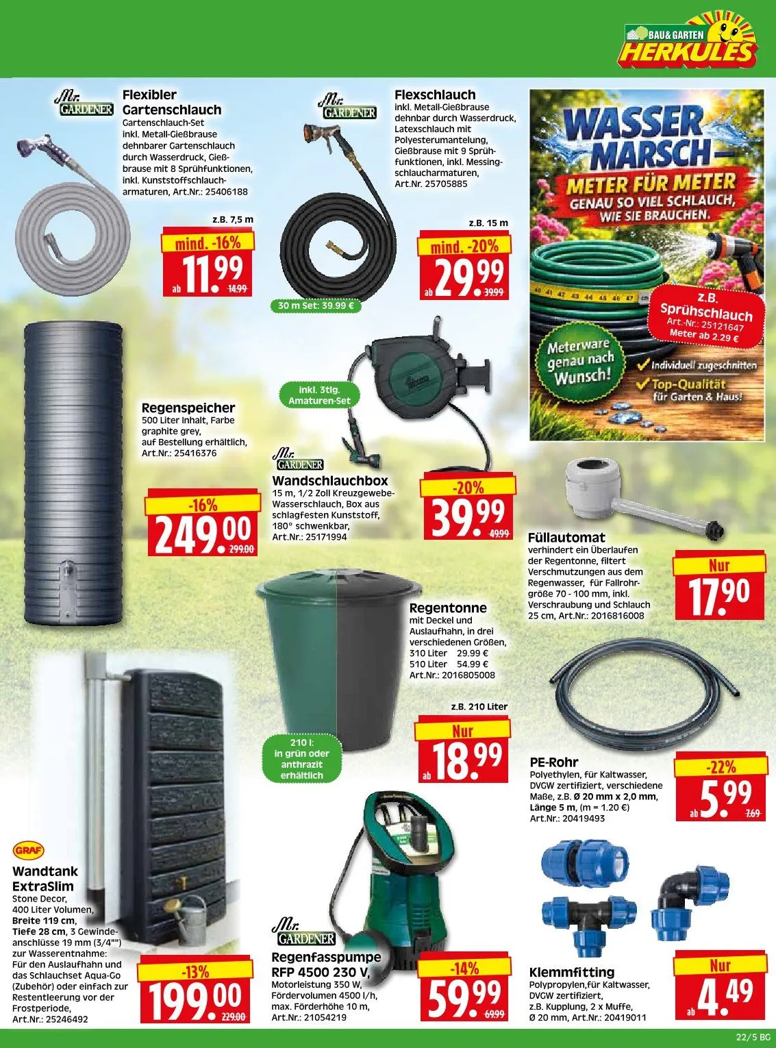 Herkules Baumarkt Angebote von 26. Mai bis 30. Mai 2026 - Prospekt seite 5