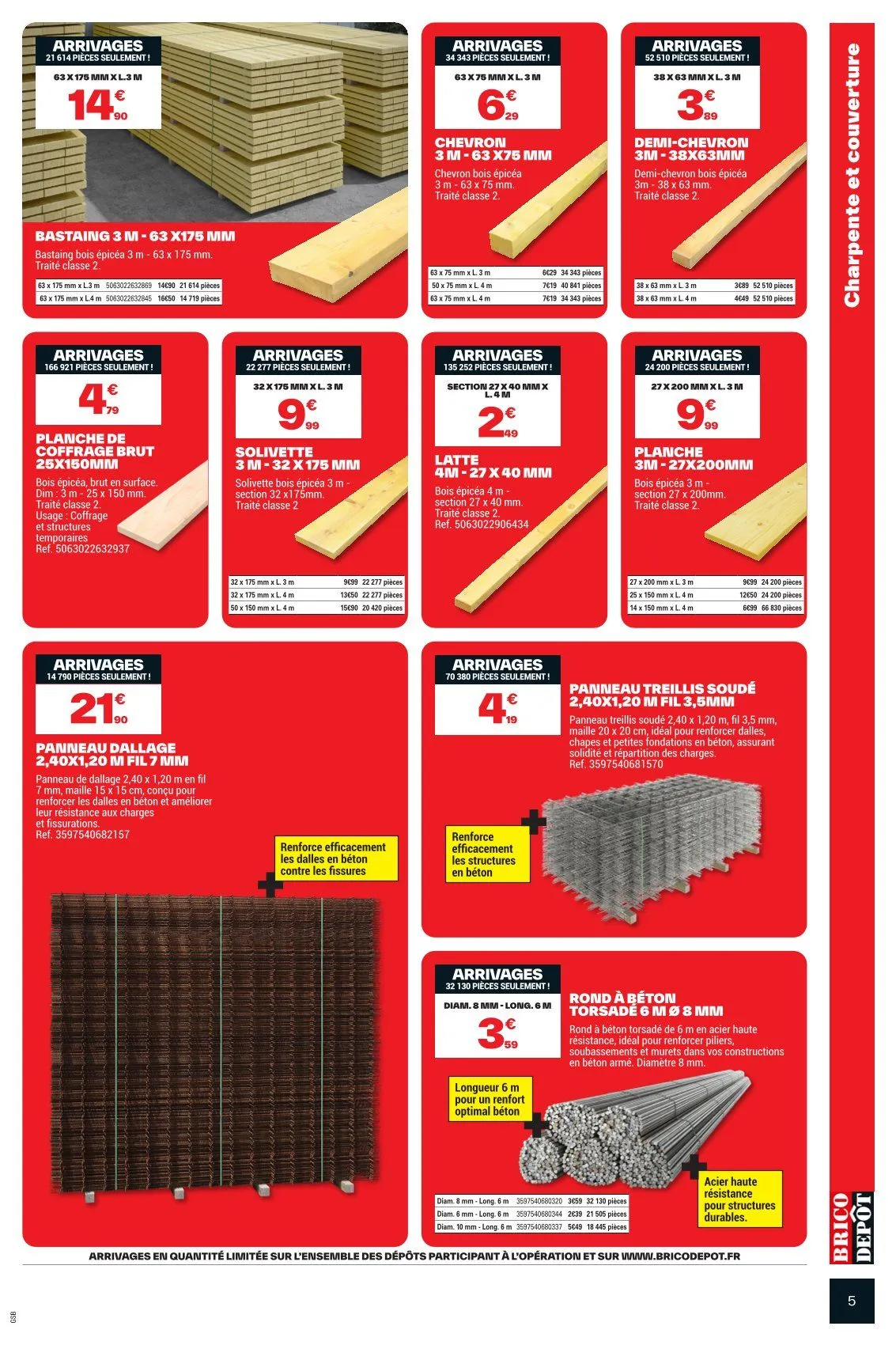 Brico Dépôt Catalogues du 27 mars au 7 avril 2026 - Catalogue page 5