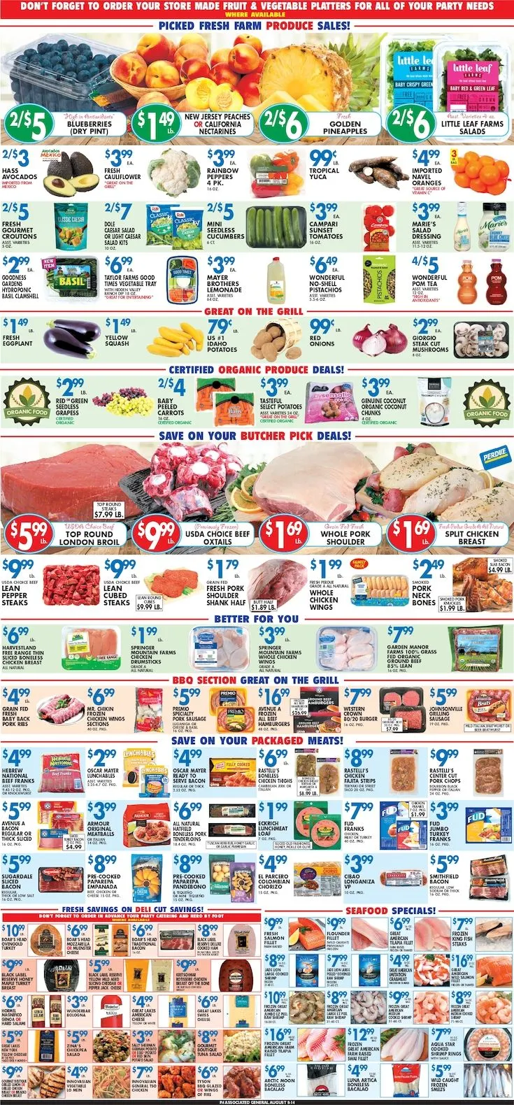 Weekly ad Associated Supermarkets Sales from August 8 to August 18 2025 - Page 4