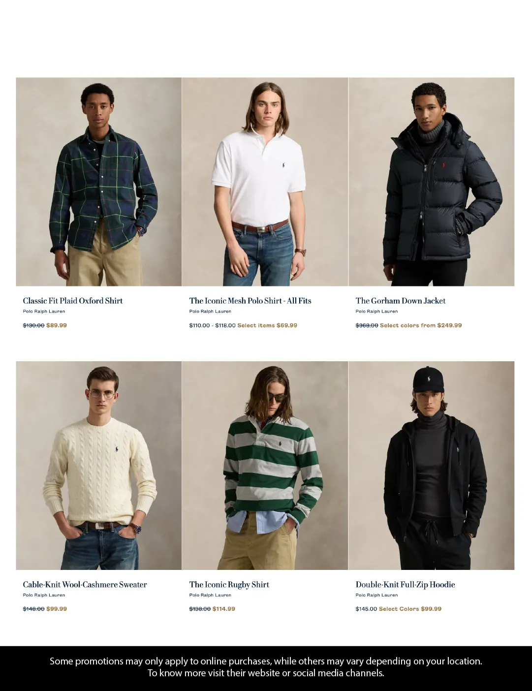 Weekly ad Ralph Lauren Sales from December 4 to December 17 2025 - Page 4