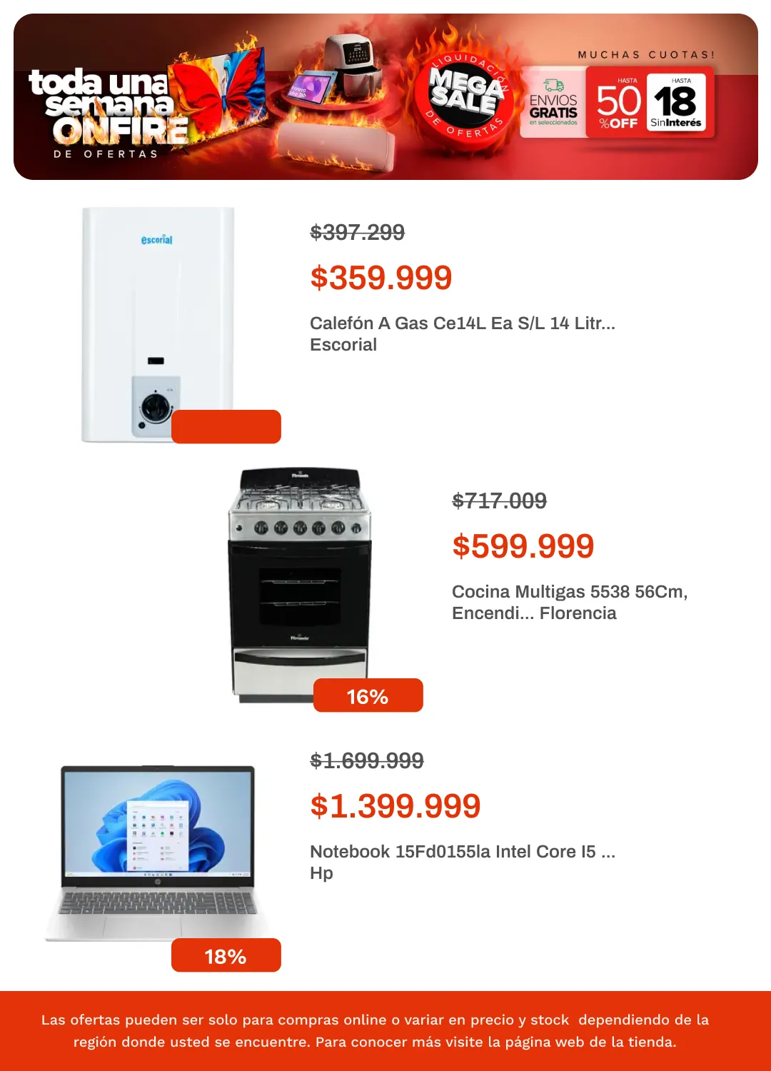 Ofertas de Ofertas Megatone  27 de marzo al 15 de abril 2026 - Página 5 del catálogo