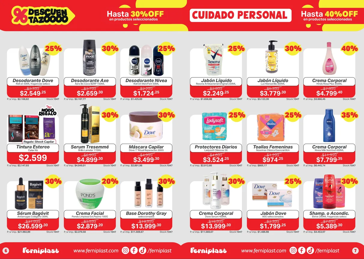 Ofertas de  Ofertas Ferniplast 9 de julio al 22 de julio 2026 - Página 5 del catálogo