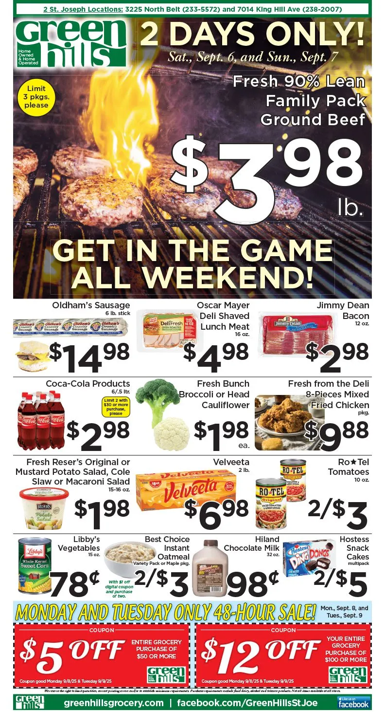 Weekly ad Green Hills Grocery Sales from September 3 to September 9 2025 - Page 4