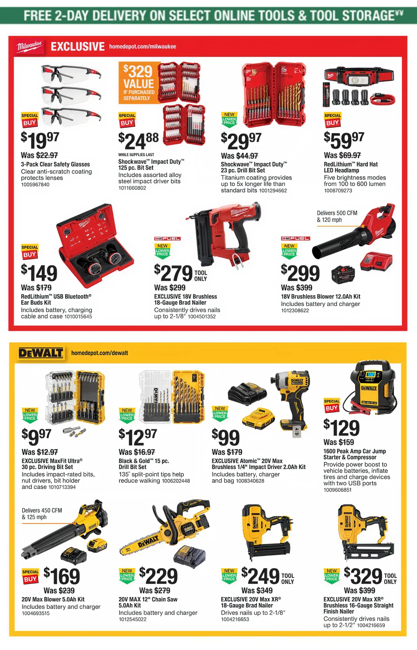 Weekly promotion Home Depot Black Friday spanning from November 27 to December 3 2025 - Page 4 for Catalogue 365