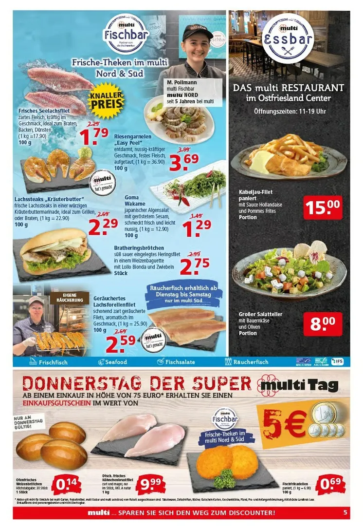 Multi Markt Angebote von 20. Juli bis 25. Juli 2026 - Prospekt seite 5