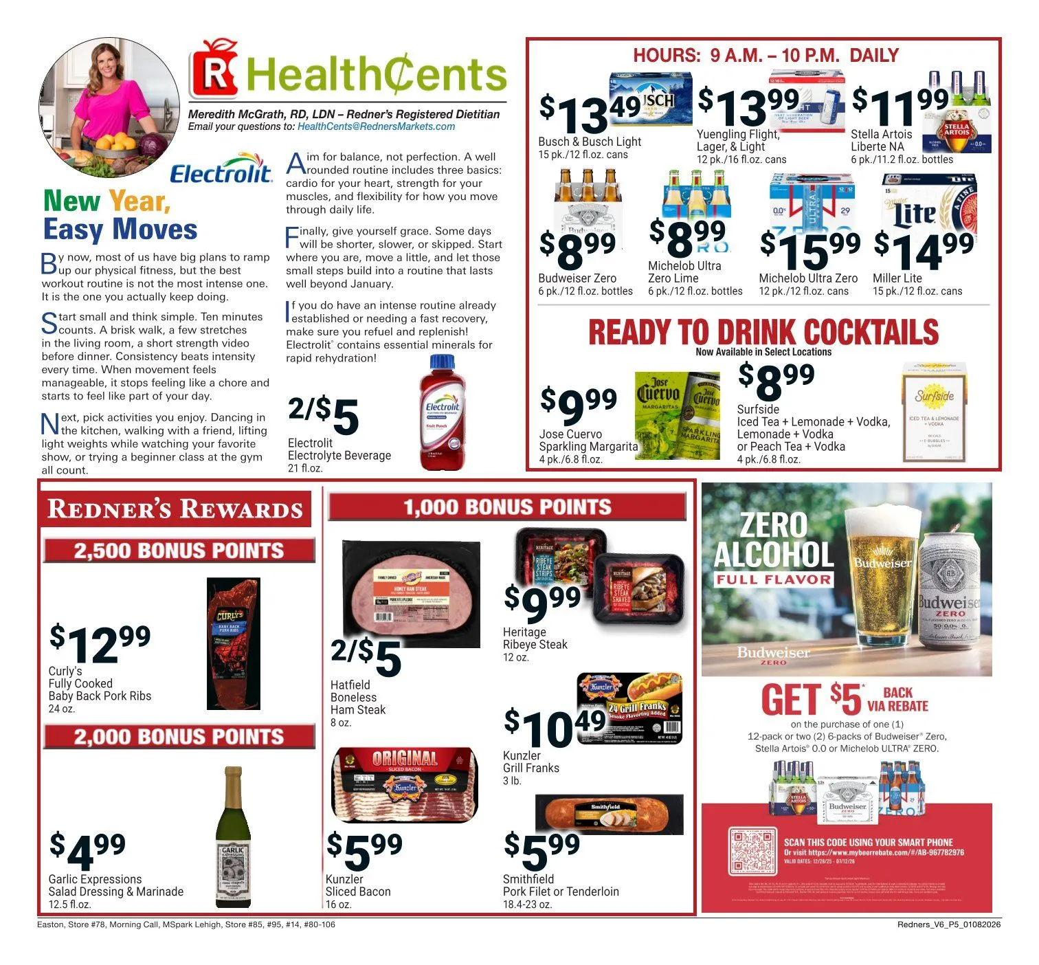 Weekly ad Redner's Market Sales from January 8 to January 14 2026 - Page 5