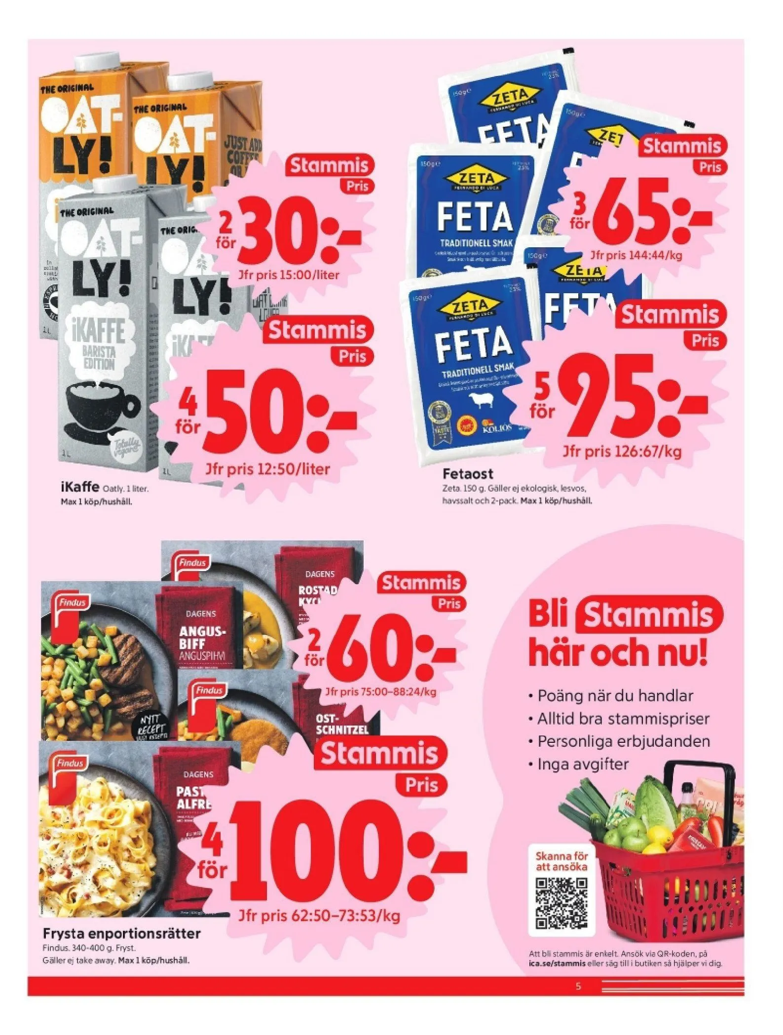 ICA erbjudanden från 22 juni till 28 juni 2026 - Reklamblad sidor 5