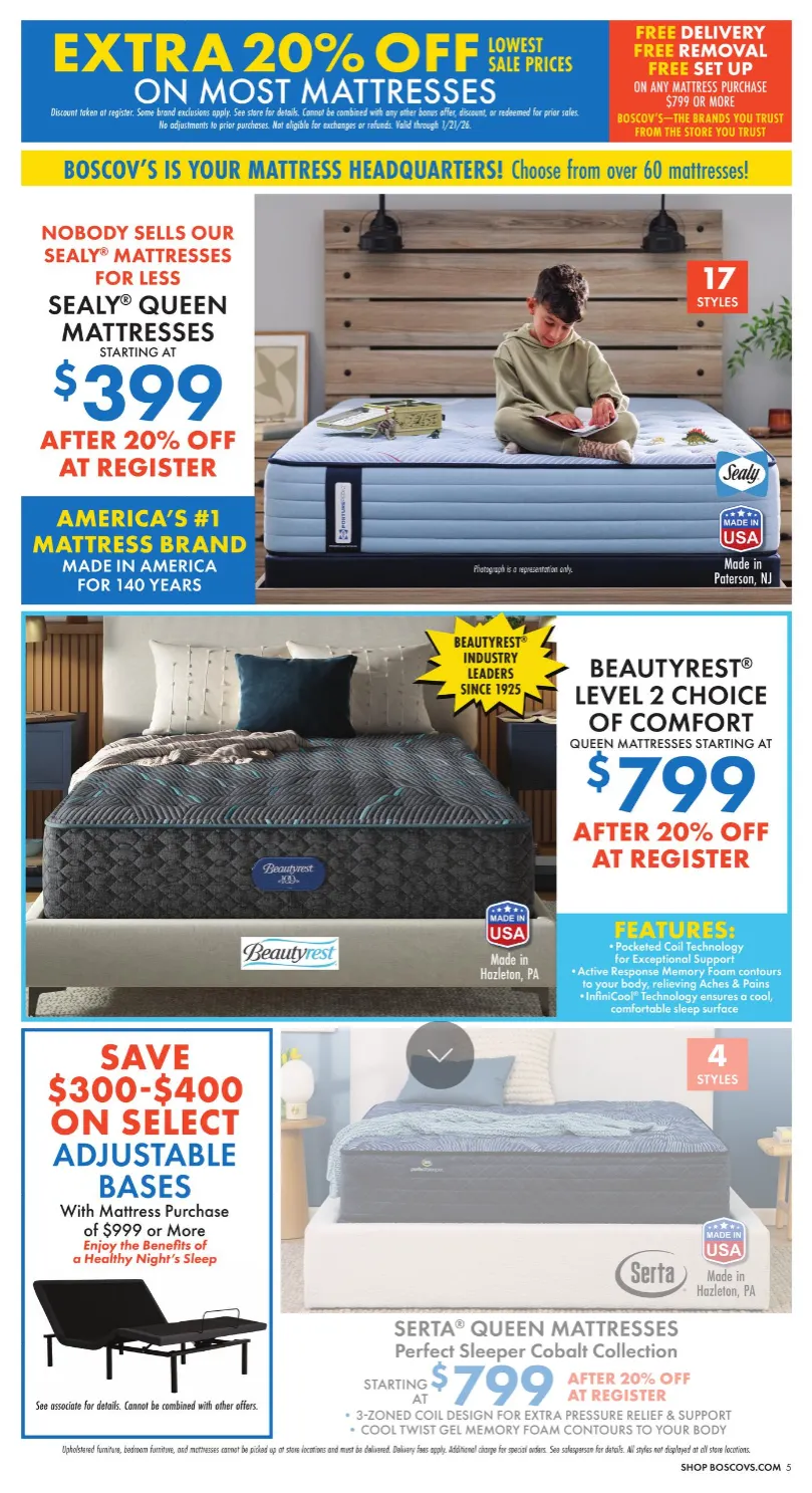 Weekly ad Boscov's Sales from January 15 to January 21 2026 - Page 5