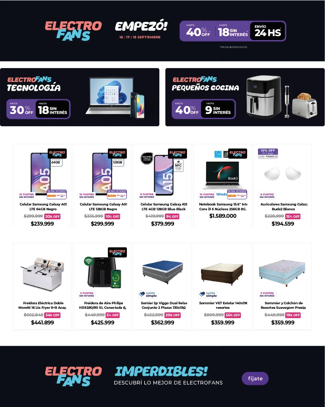 Ofertas de Fravega Electro Fans Grandes ofertas 17 de septiembre al 18 de septiembre 2024 - Página 2 del catálogo