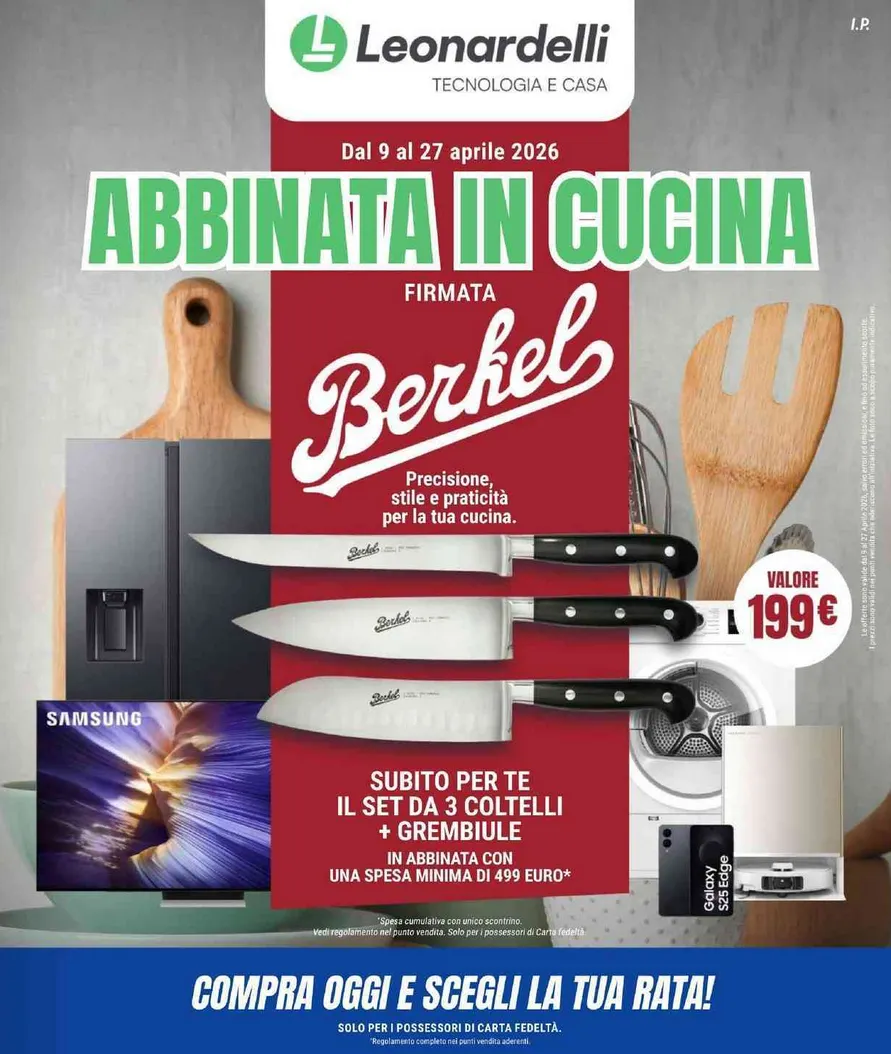 Leonardelli Volantino da 9 aprile a 27 aprile di 2026 - Pagina del volantino 1