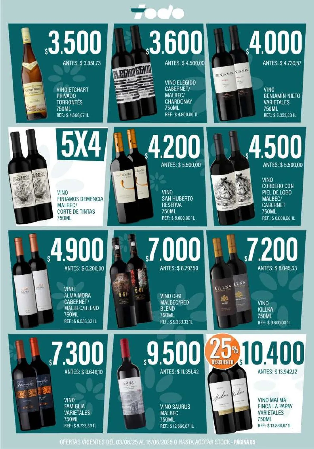 Ofertas de Supermercados Todo Ofertas 3 de junio al 16 de junio 2025 - Página 5 del catálogo