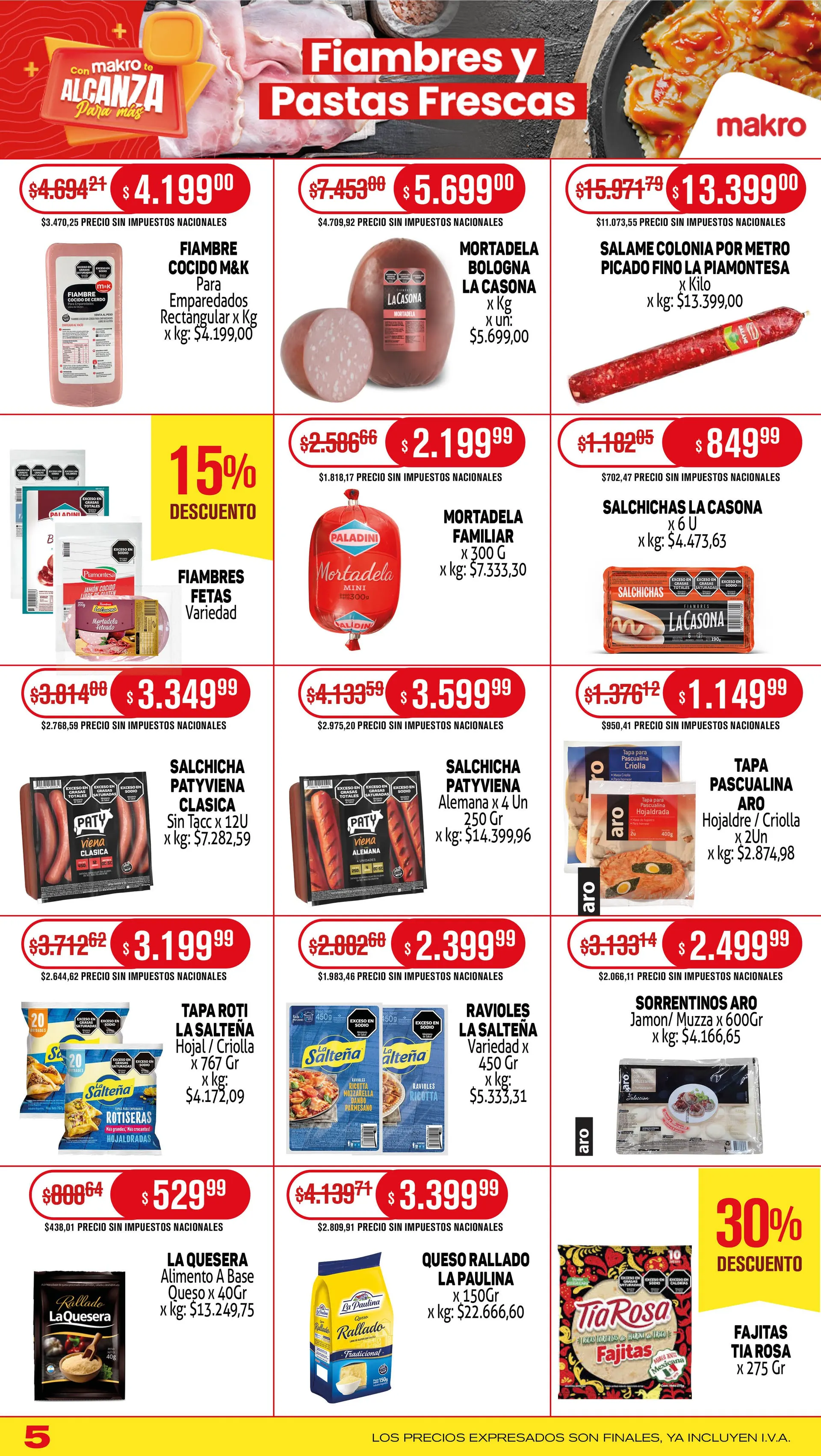 Ofertas de Ofertas Makro - Últimos catálogos 5 de junio al 11 de junio 2025 - Página 5 del catálogo