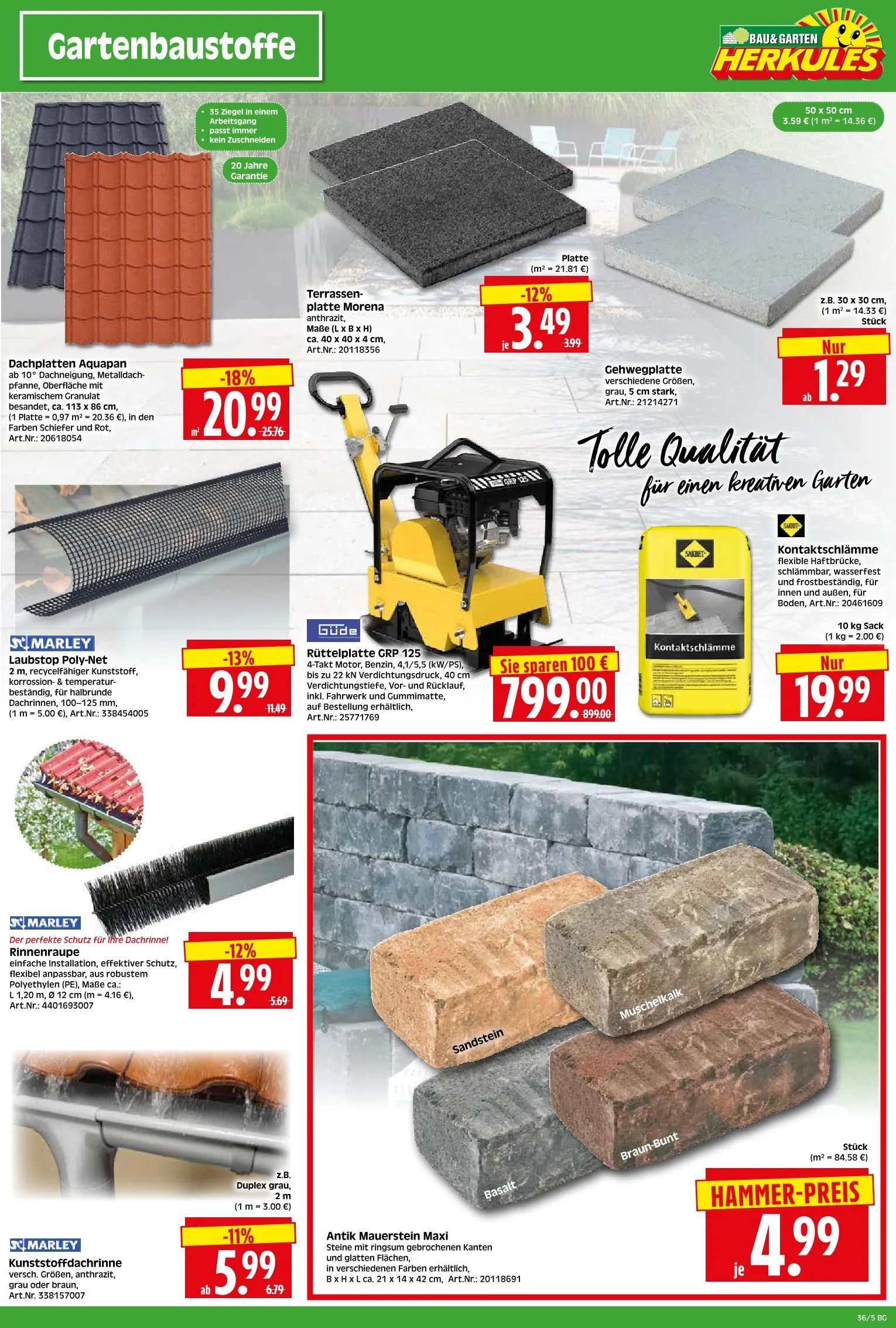Herkules Baumarkt  Prospekte  von 1. September bis 7. September 2025 - Prospekt seite 5