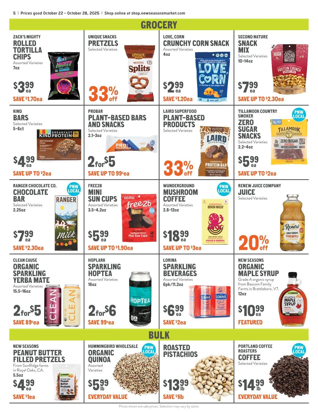 Weekly ad New Seasons Market Sales from October 22 to October 28 2025 - Page 5