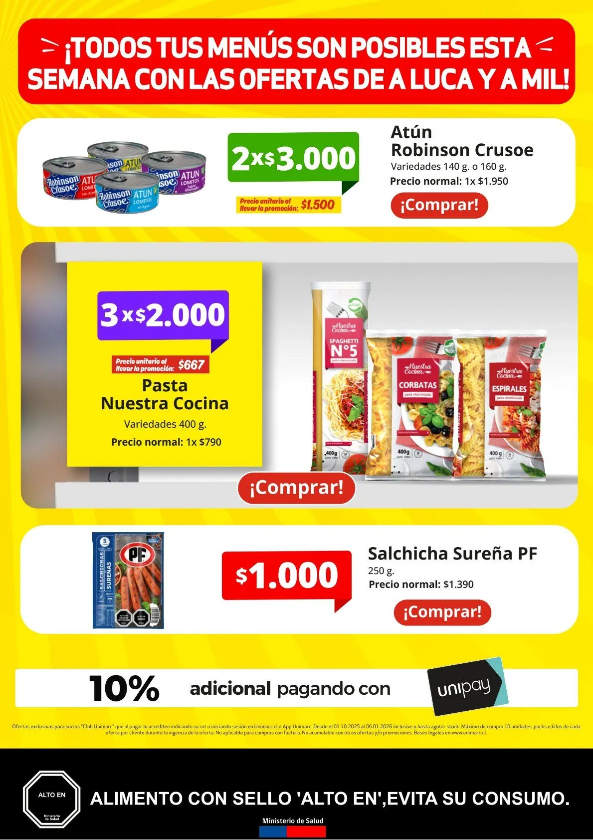 Catálogo de Unimarc Ofertas 21 de octubre al 31 de octubre 2025 - Página 5