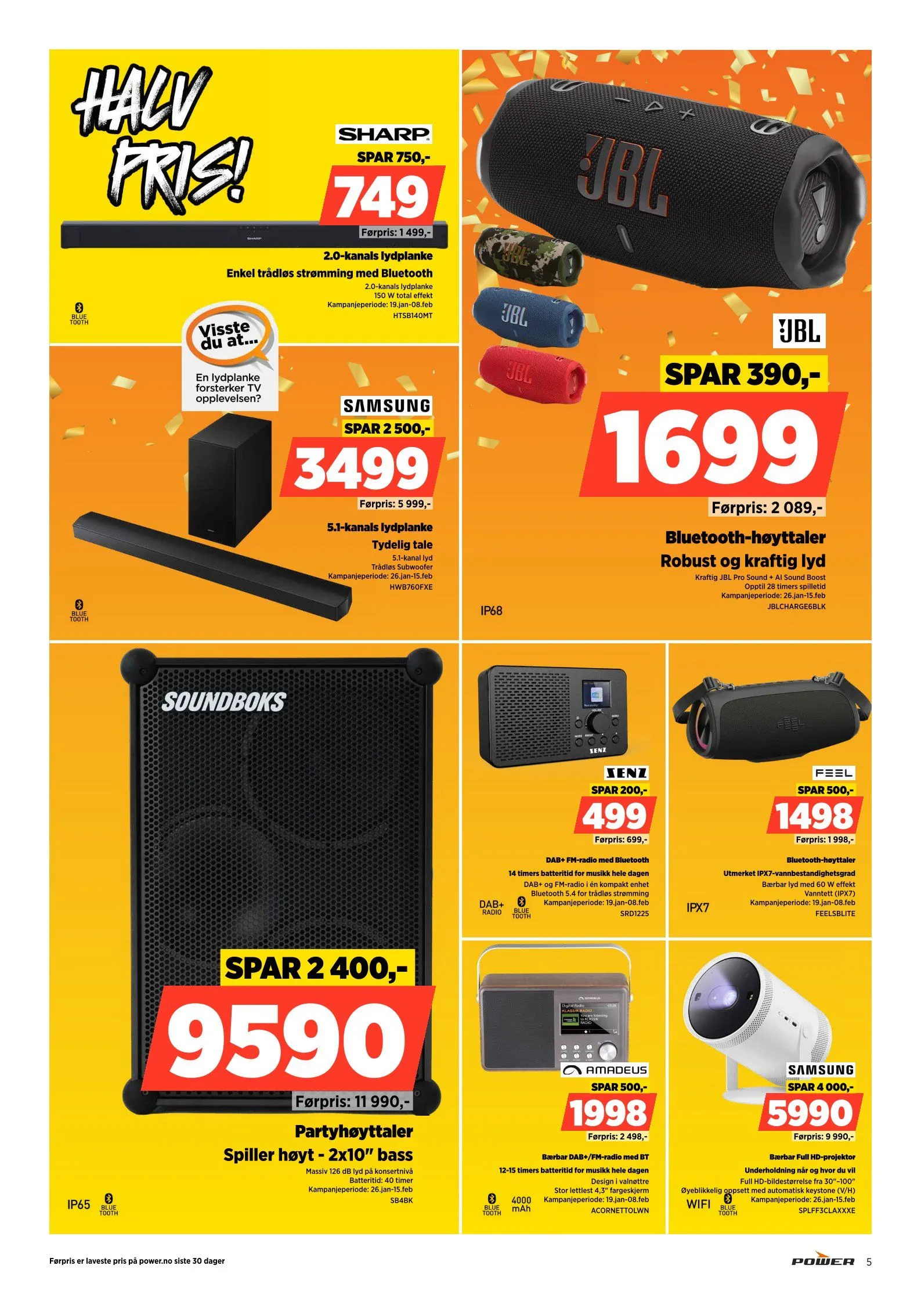 De siste Power-tilbudene fra 26. januar til 21. februar 2026 - kundeavisside 5