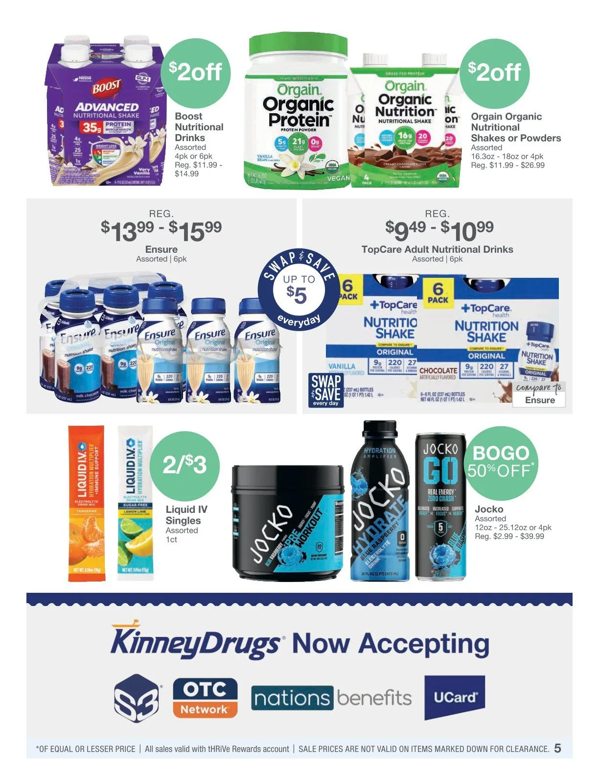 Weekly ad Kinney Drugs Sales from March 1 to March 7 2026 - Page 5