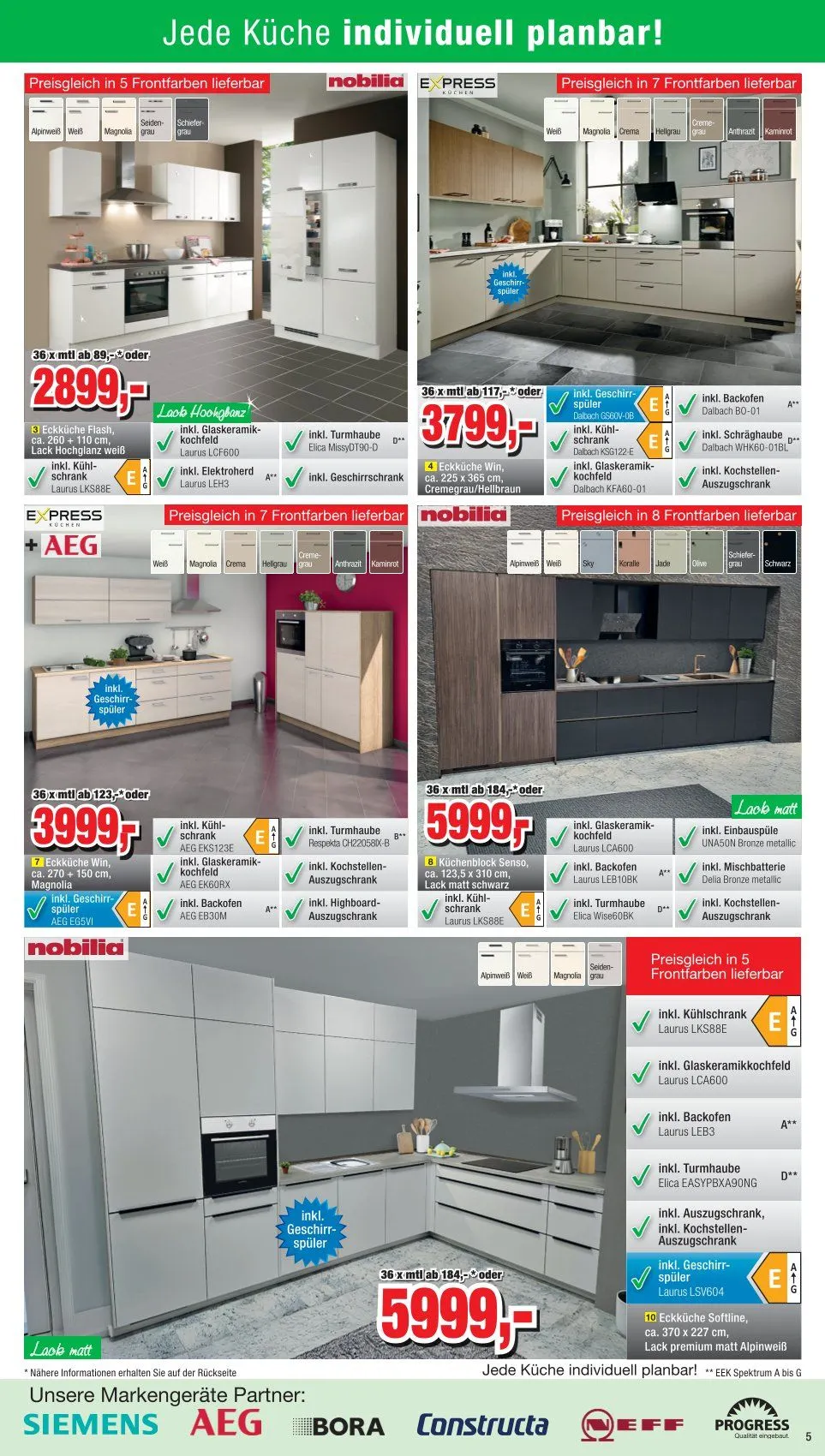 Möbelfundgrube Prospekte  von 30. Oktober bis 2. November 2025 - Prospekt seite 5