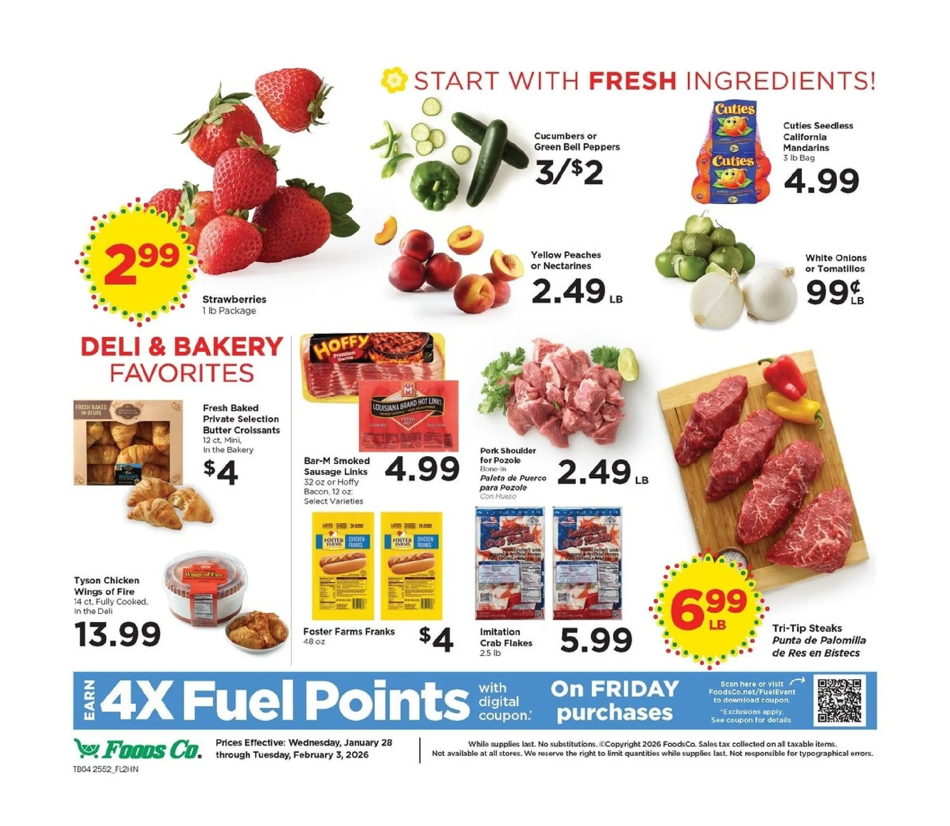Weekly promotion Foods Co. Sales spanning from January 28 to February 3 2026 - Page 5 for Catalogue 365