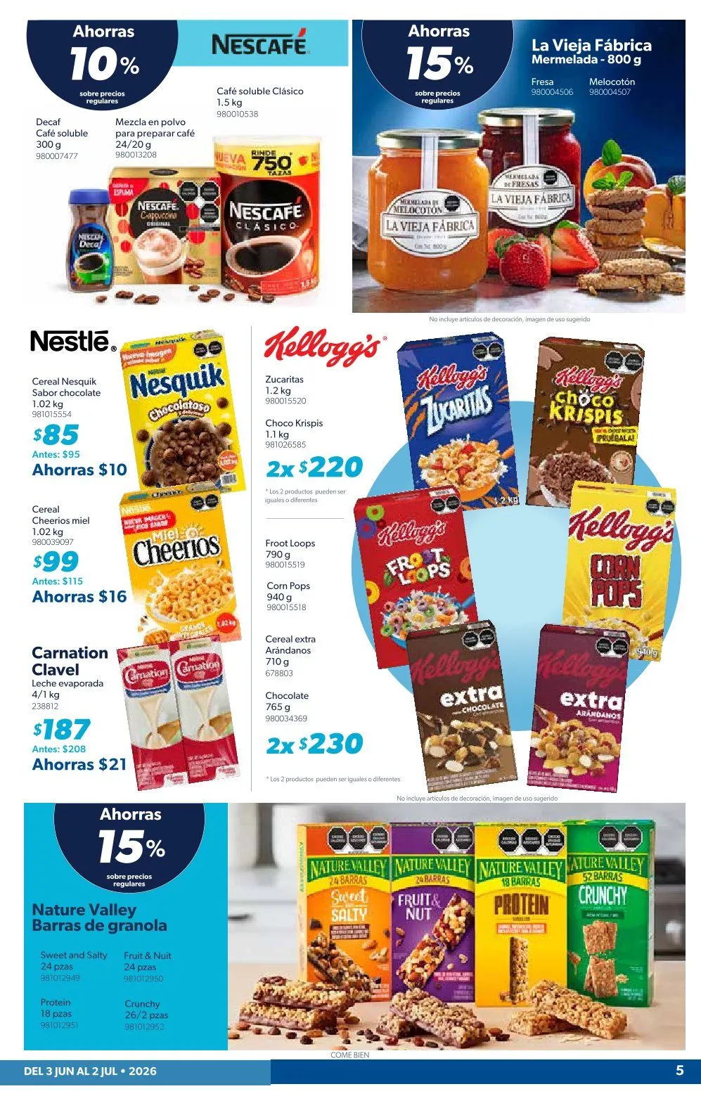 Catálogo de Sam's Club Ofertas 3 de junio al 2 de julio 2026 - Pagina 5