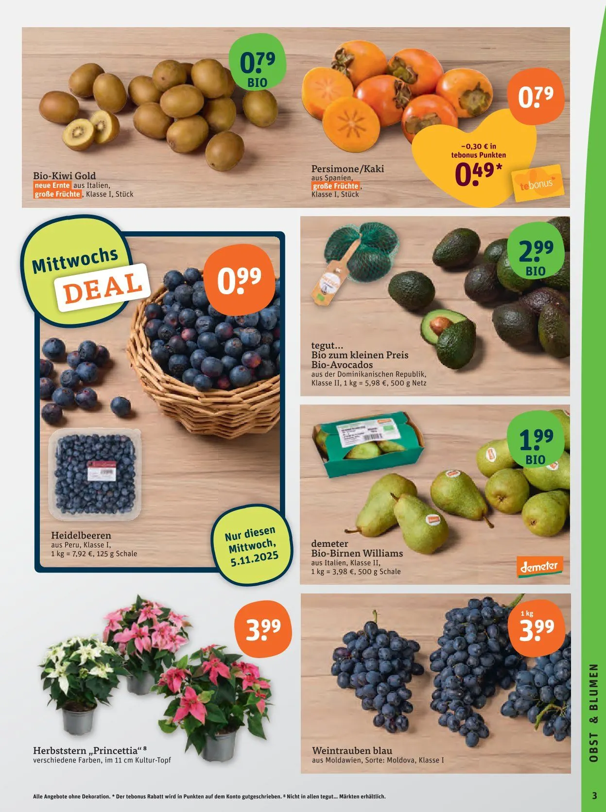  Prospekt tegut...  von 3. November bis 8. November 2025 - Prospekt seite 5