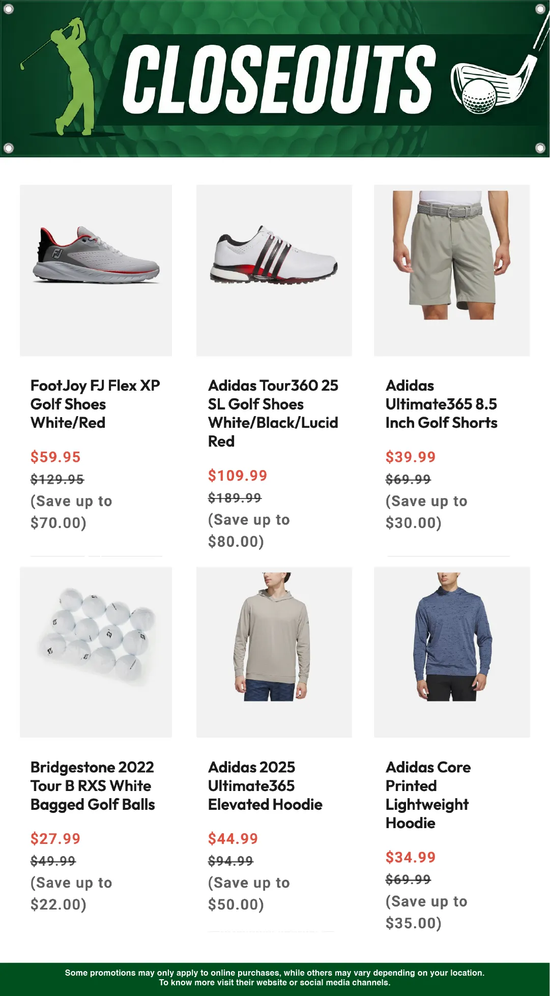 Weekly ad Golf Discount Sales from November 25 to December 6 2025 - Page 4