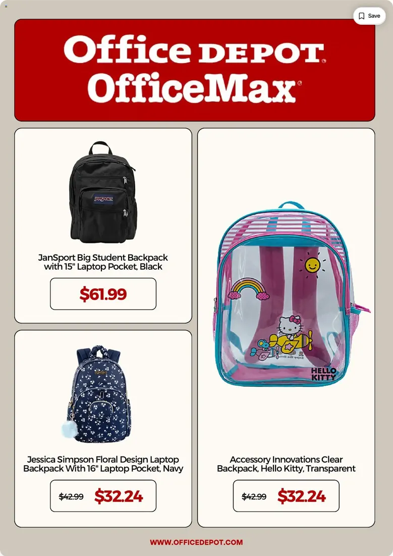 Weekly ad Office Depot Sales from July 7 to July 31 2026 - Page 5