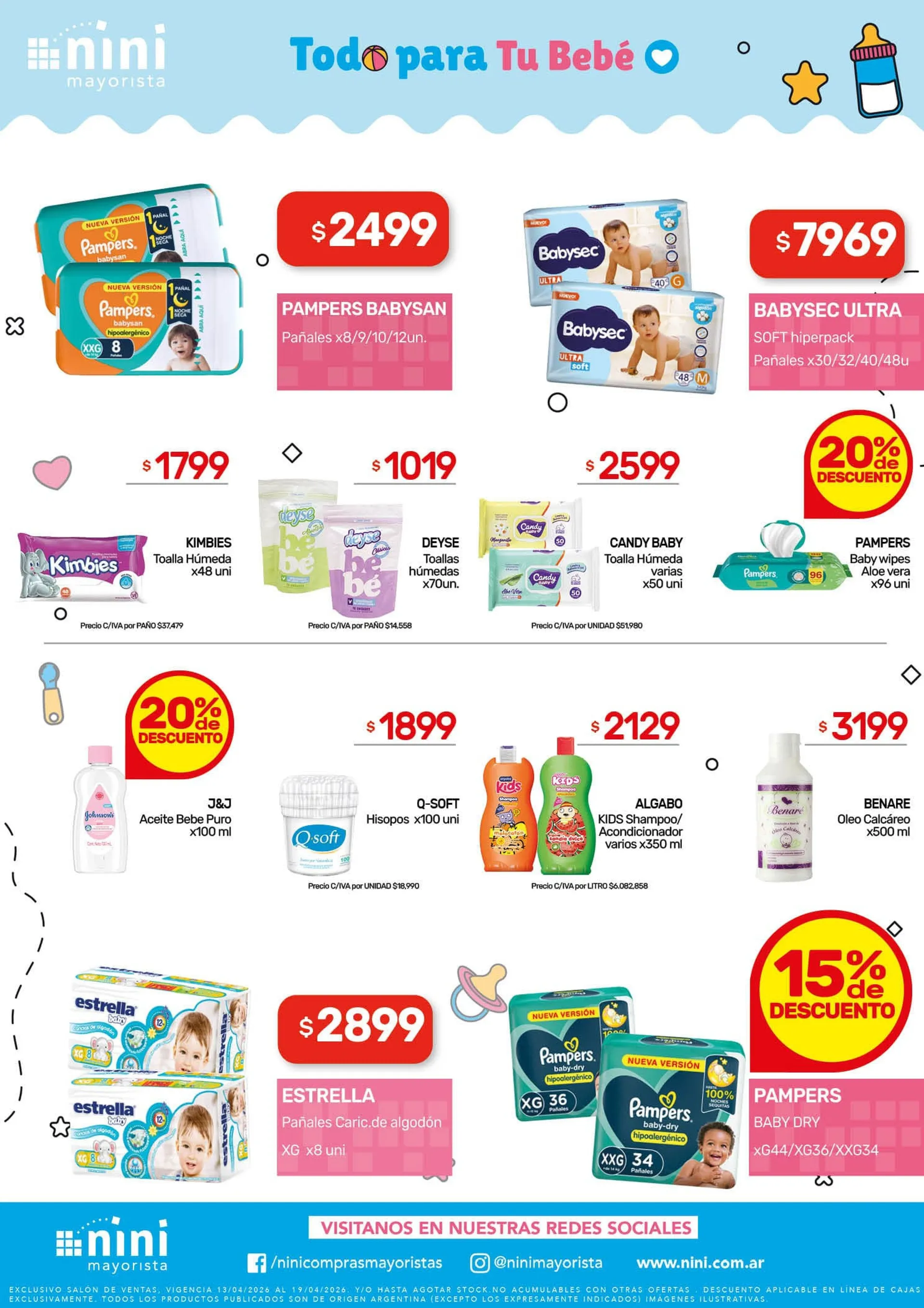 Ofertas de Nini Mayorista Ofertas 13 de abril al 19 de abril 2026 - Página 5 del catálogo