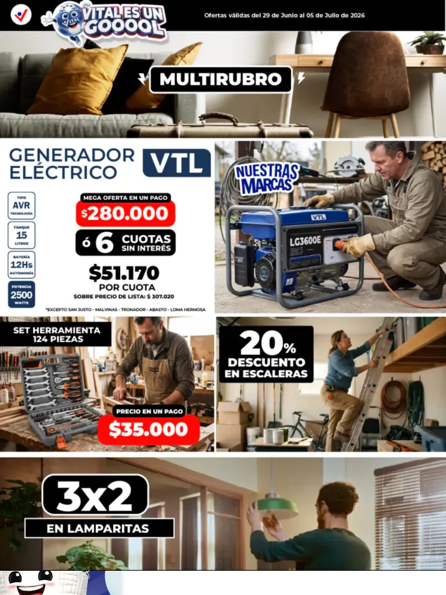 Ofertas de  Ofertas Vital 29 de junio al 5 de julio 2026 - Página 5 del catálogo
