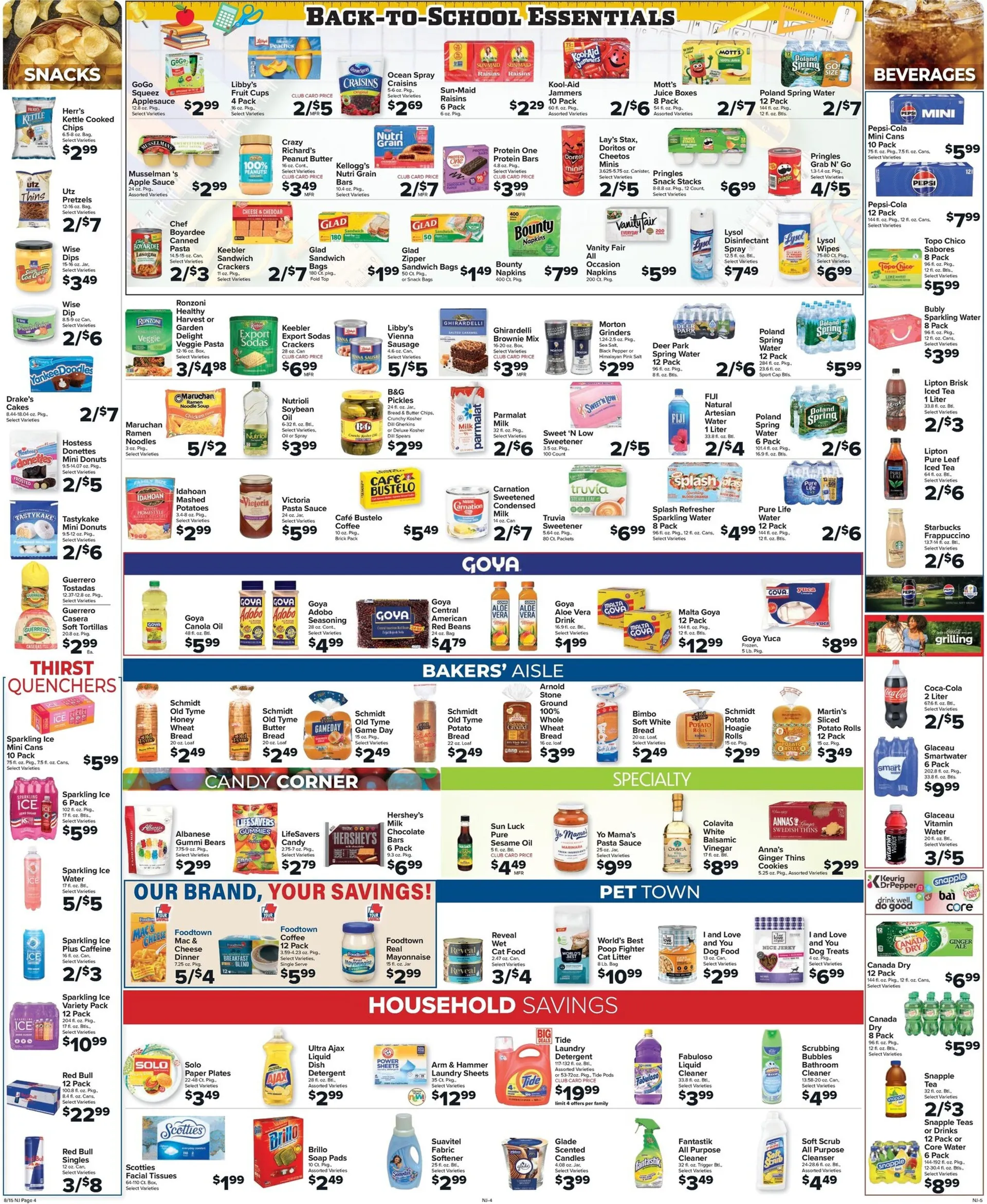 Weekly ad Foodtown Sales from August 15 to August 21 2025 - Page 4