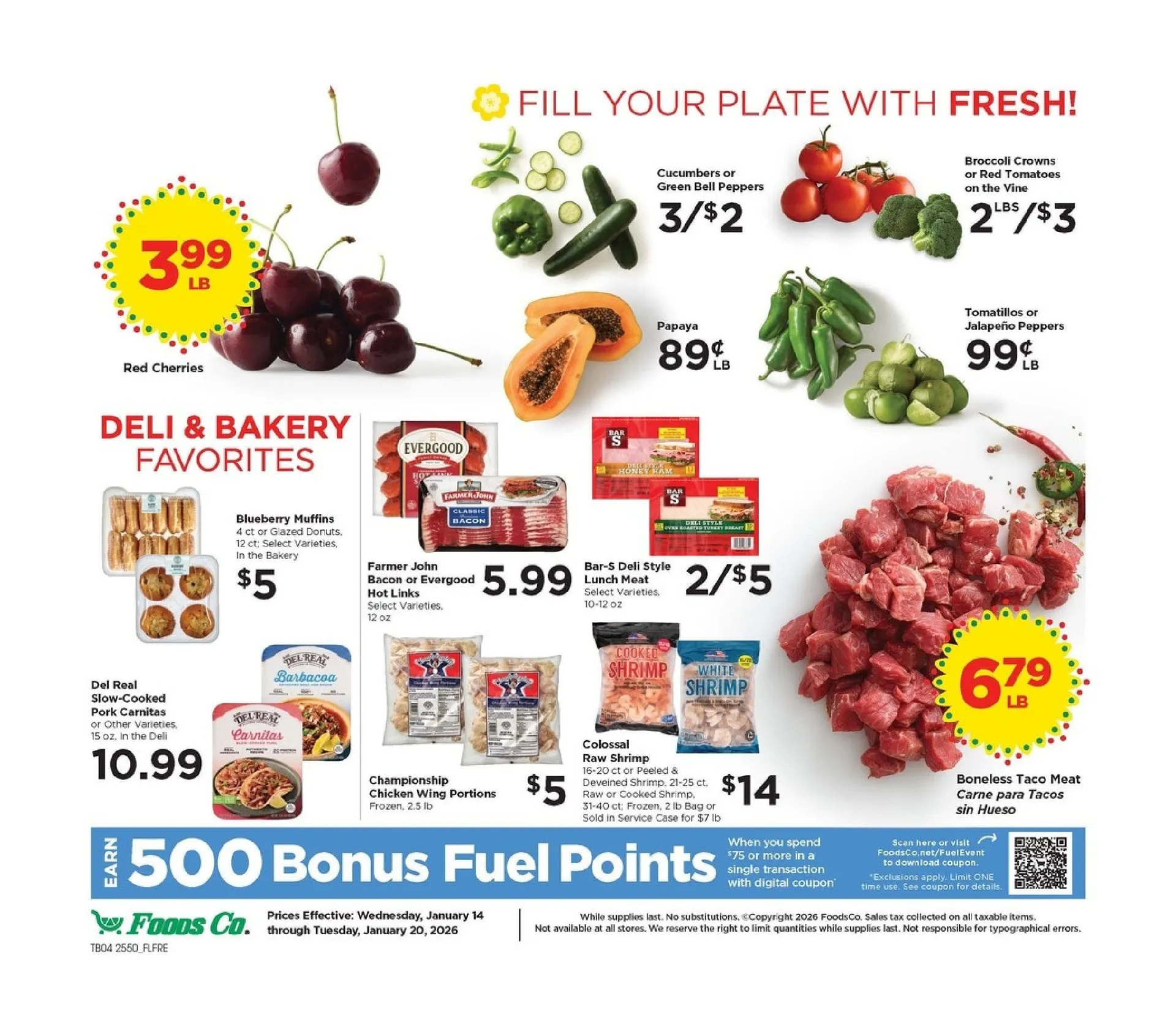 Weekly ad Foods Co. Sales from January 14 to January 20 2026 - Page 5