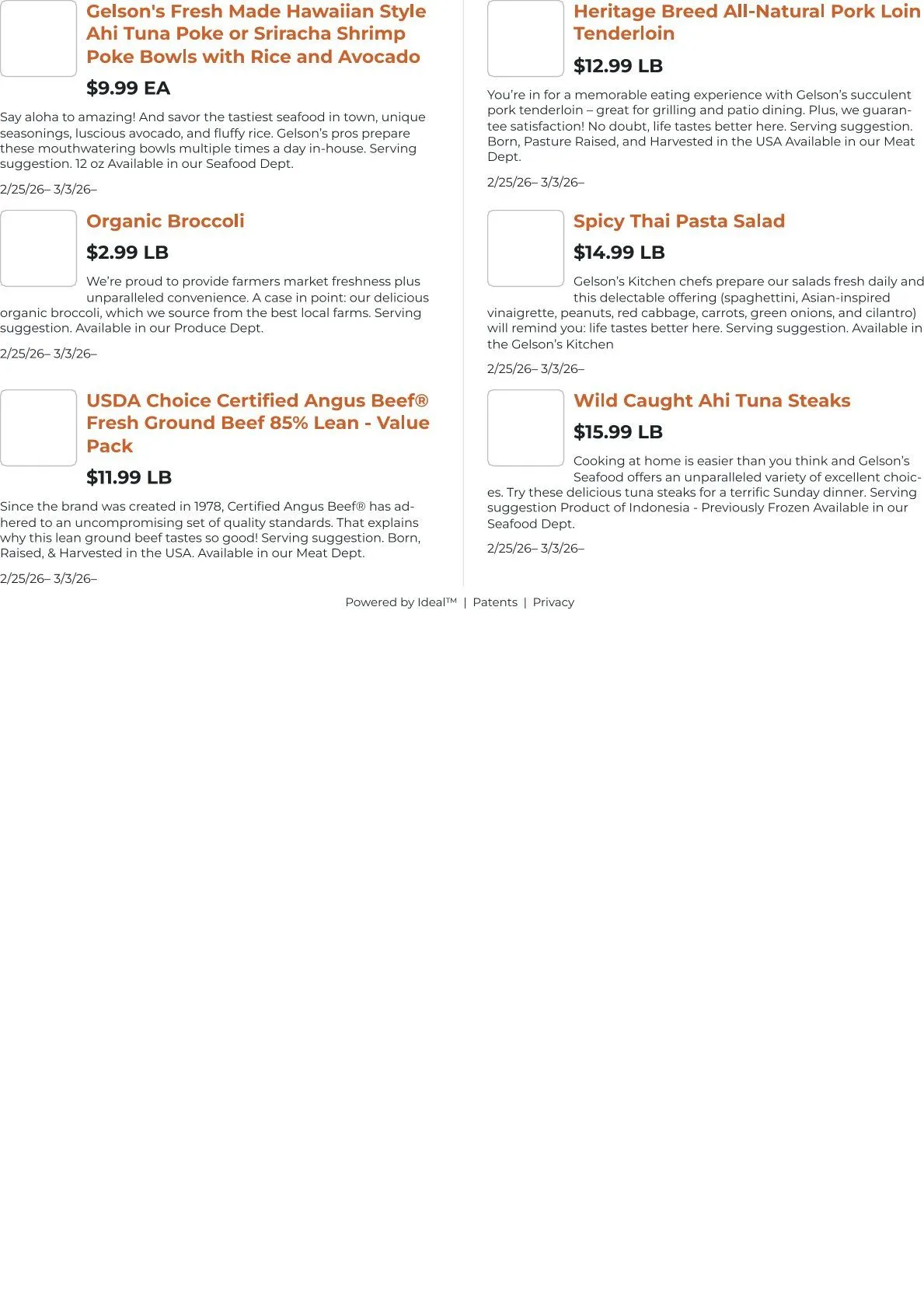 Weekly ad Gelson's Markets Sales from February 26 to March 4 2026 - Page 5