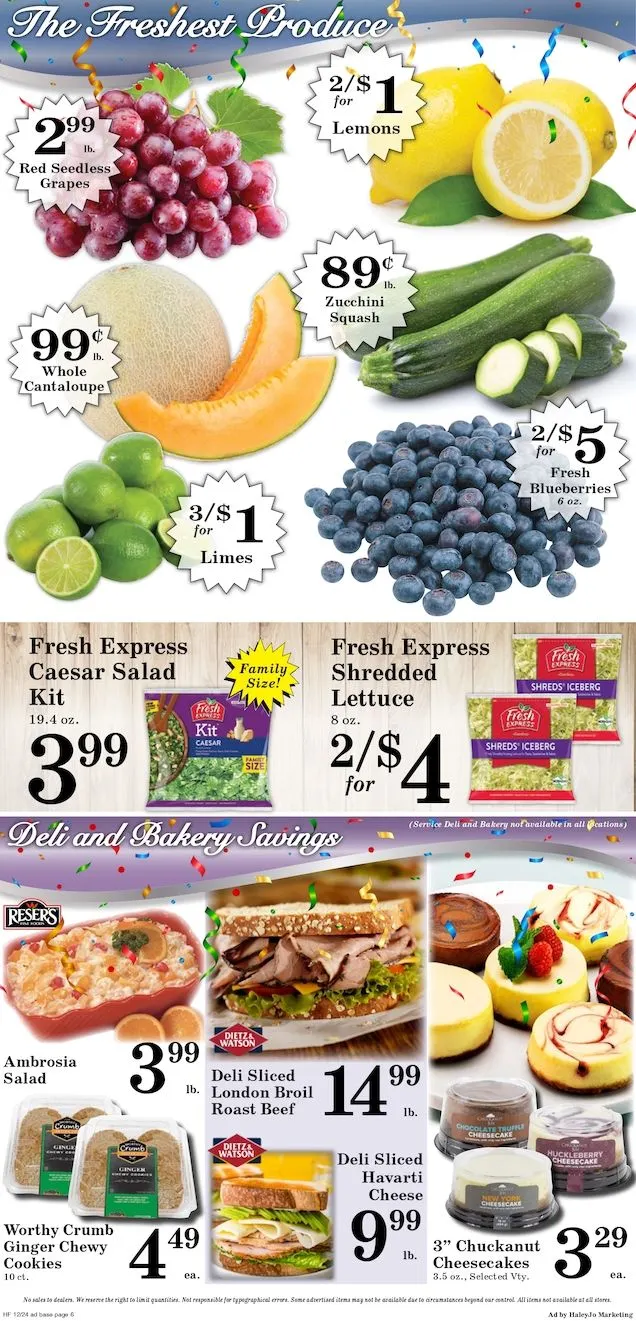 Weekly ad Harvest Foods Sales from December 24 to December 31 2025 - Page 5