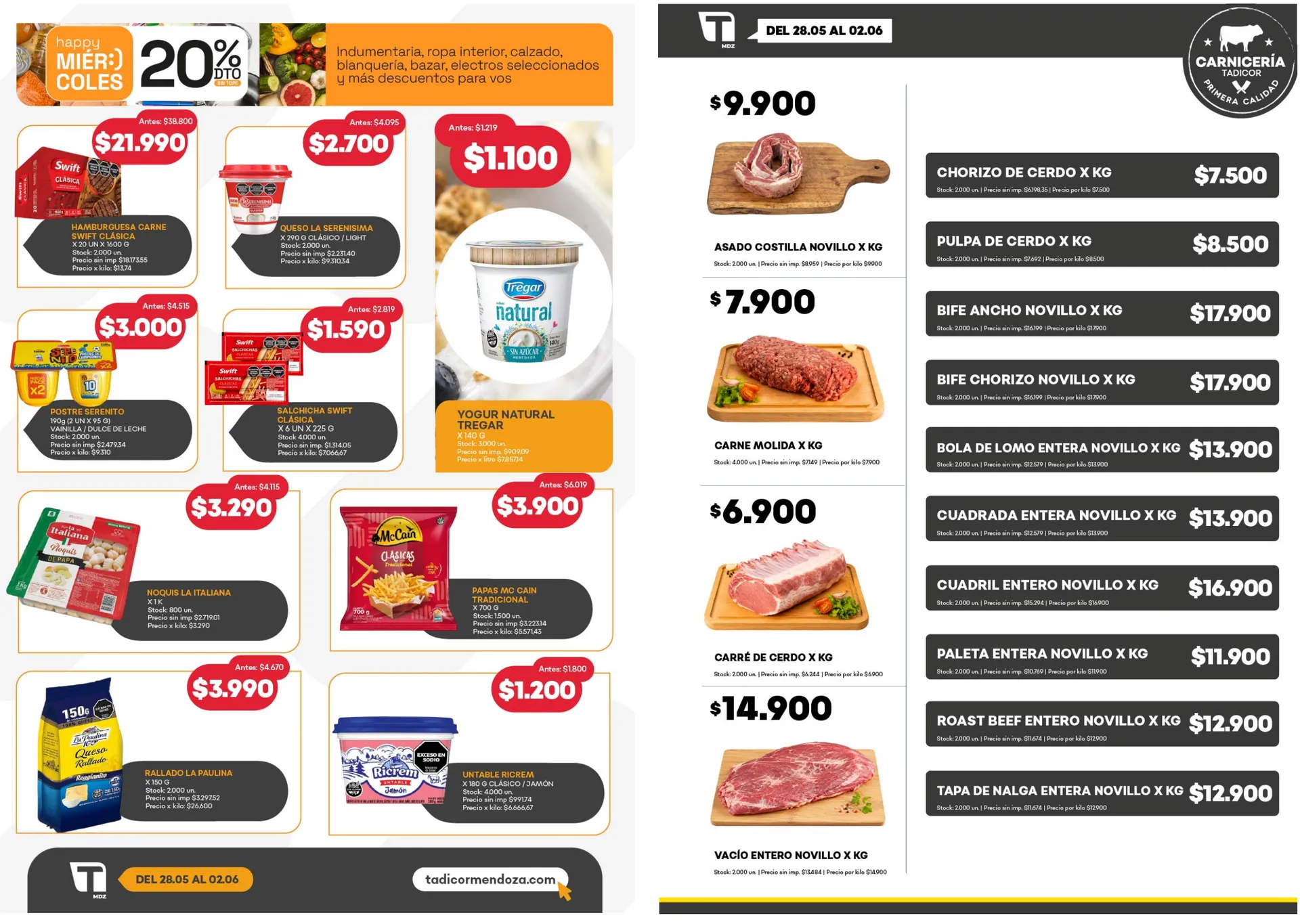 Ofertas de Ofertas Supermercados Tadicor 28 de mayo al 2 de junio 2026 - Página 5 del catálogo