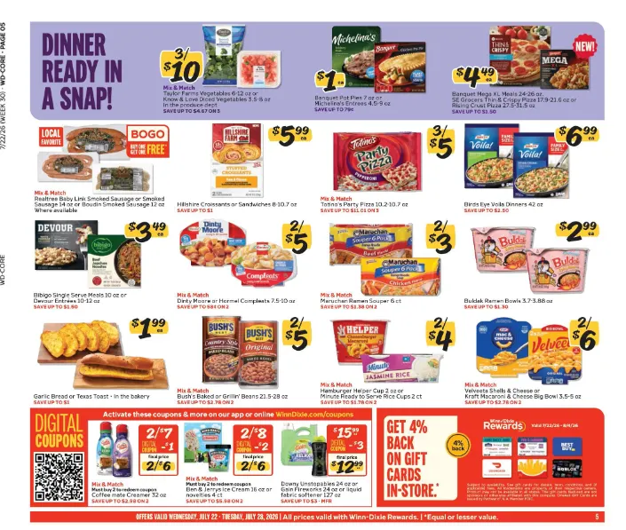 Weekly ad Winn Dixie Sales from July 22 to July 28 2026 - Page 5