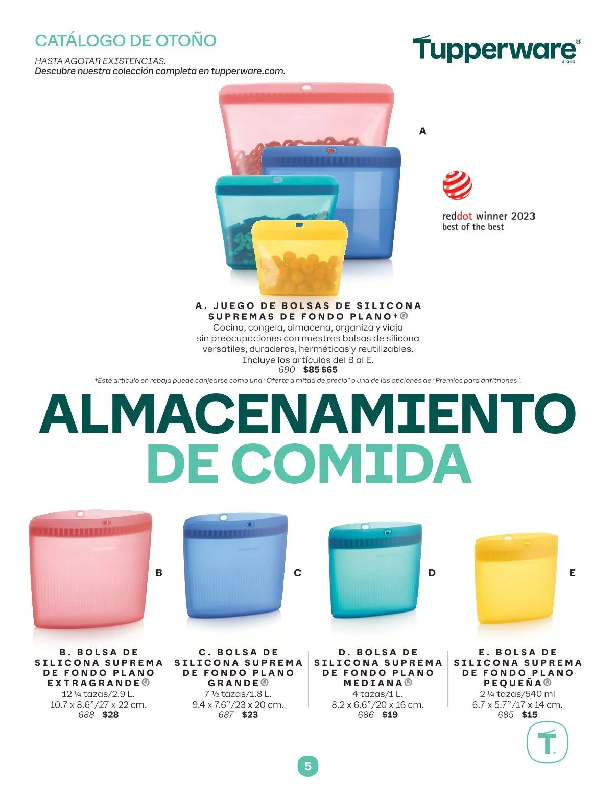 Catálogo de Tupperware  ofertas 1 de septiembre al 31 de diciembre 2025 - Pagina 5