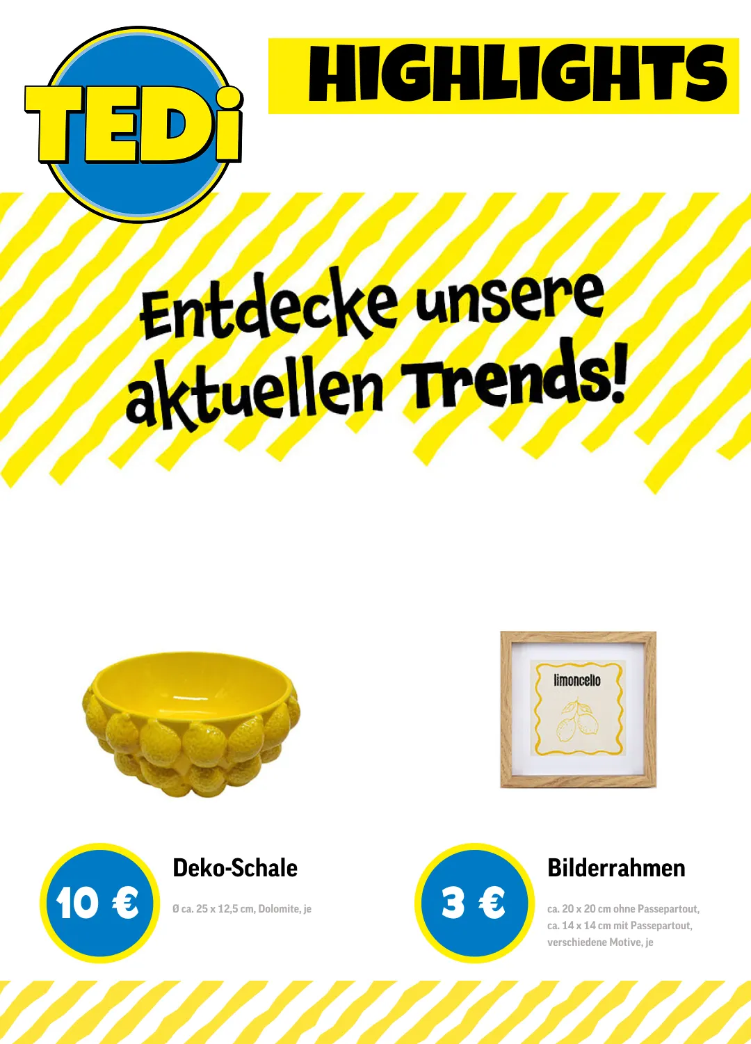 TEDi Angebote von 8. Juni bis 27. Juni 2026 - Prospekt seite 1