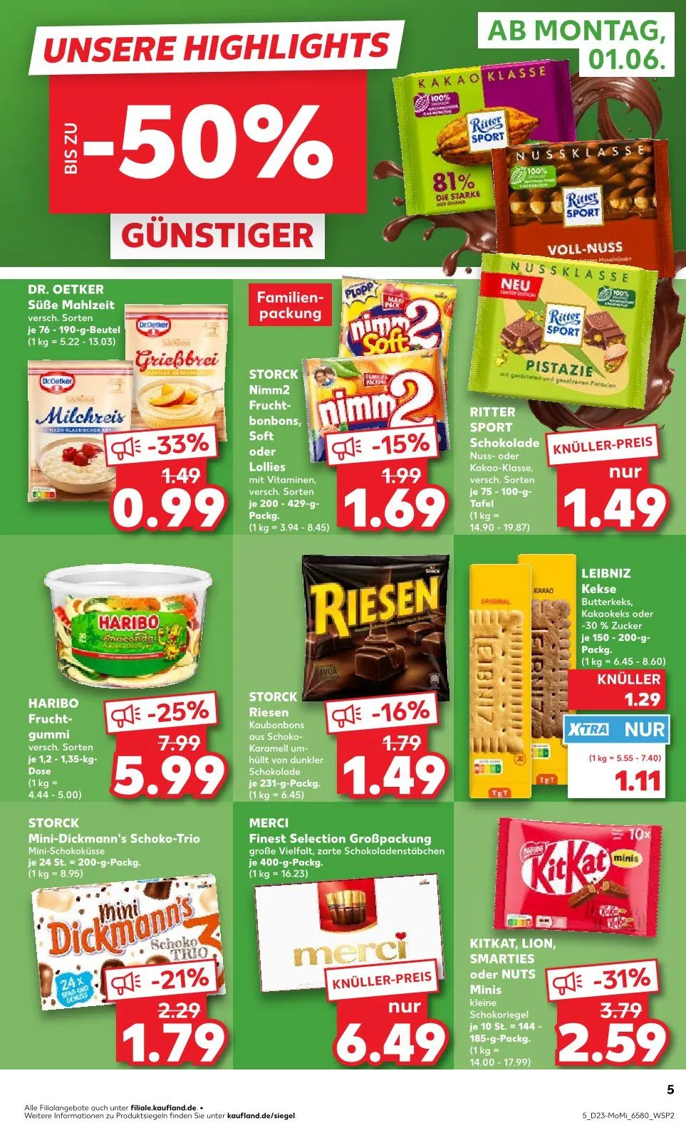 Kaufland Prospekte von 1. Juni bis 3. Juni 2026 - Prospekt seite 5