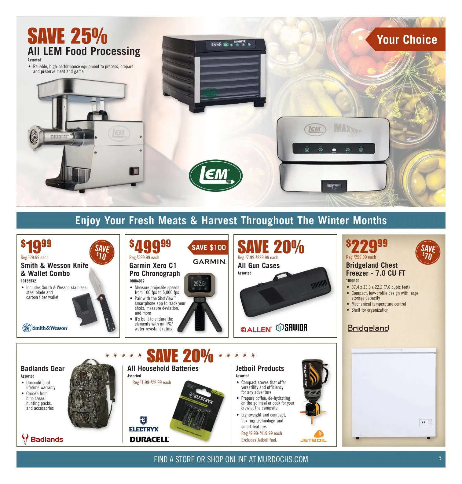 Weekly ad Murdoch´s Sales from November 7 to November 13 2025 - Page 5