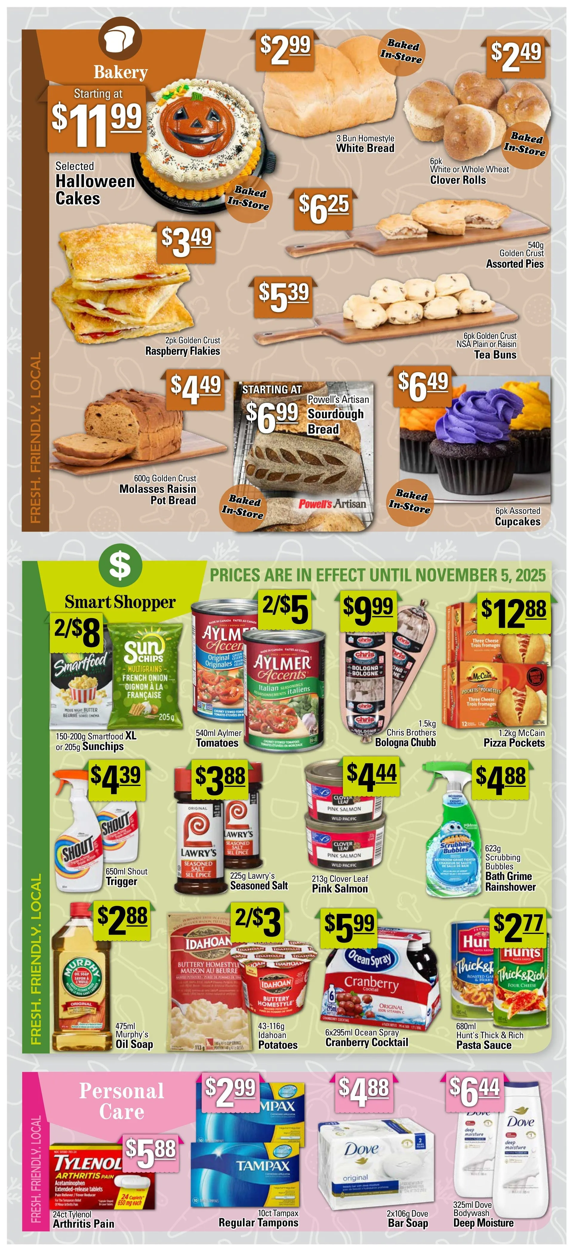 Powell's Supermarket Sales from October 30 to November 5 2025 - flyer page 5