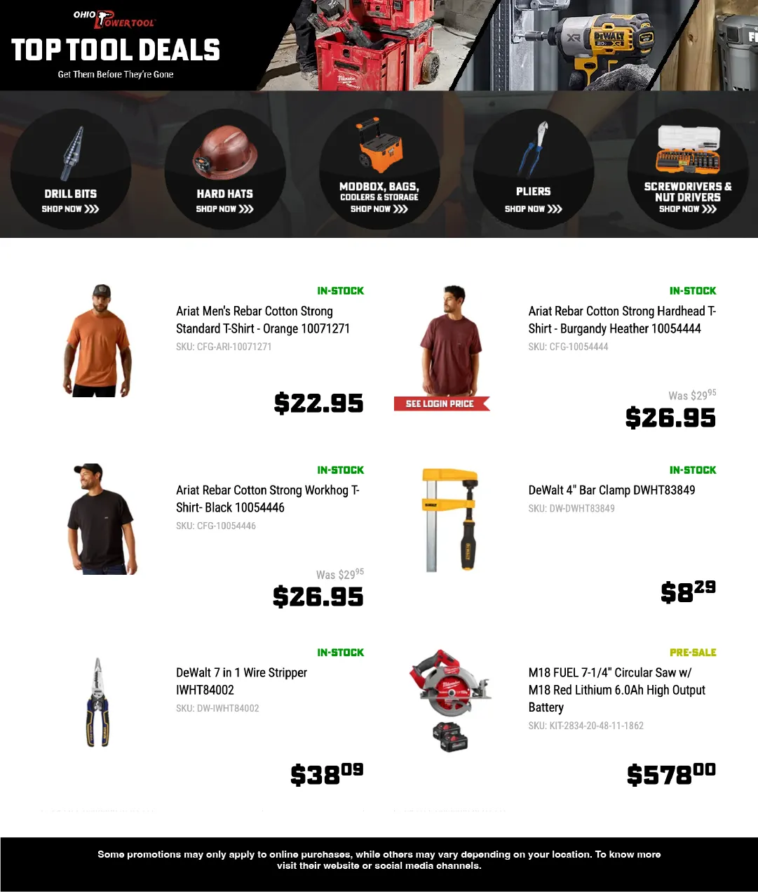 Weekly ad Ohio Power Tool Sales from June 22 to July 6 2026 - Page 4