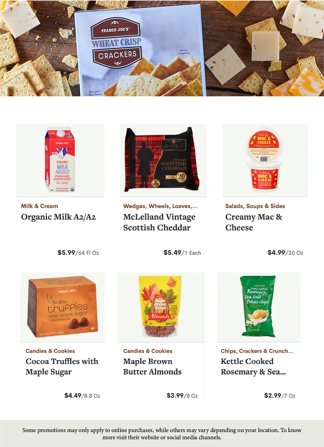 Weekly promotion Trader Joe's Sales spanning from September 16 to September 30 2025 - Page 4 for Catalogue 365