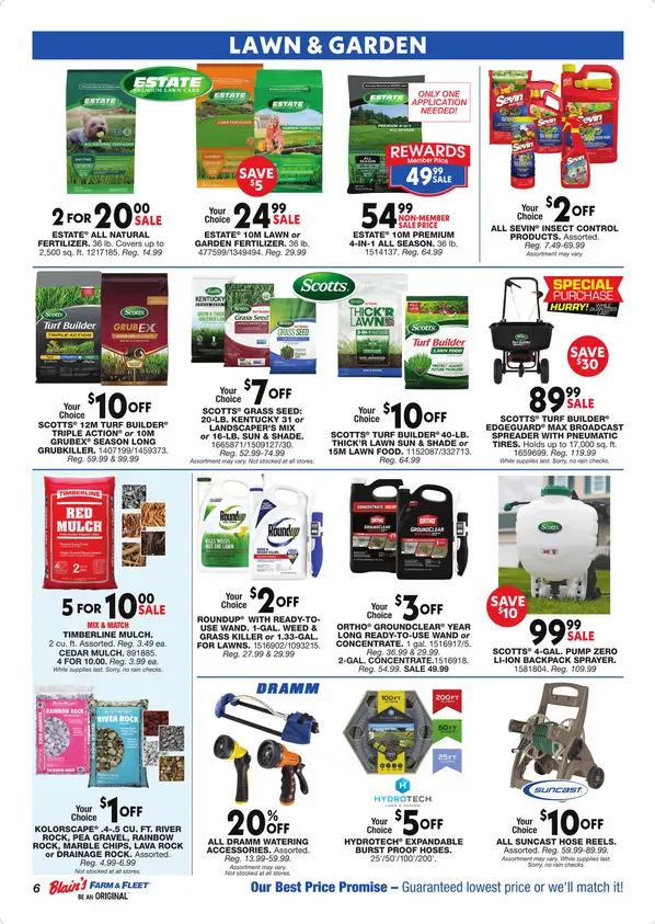 Weekly promotion Blain's Farm & Fleet Sales spanning from May 21 to May 31 2026 - Page 5 for Catalogue 365