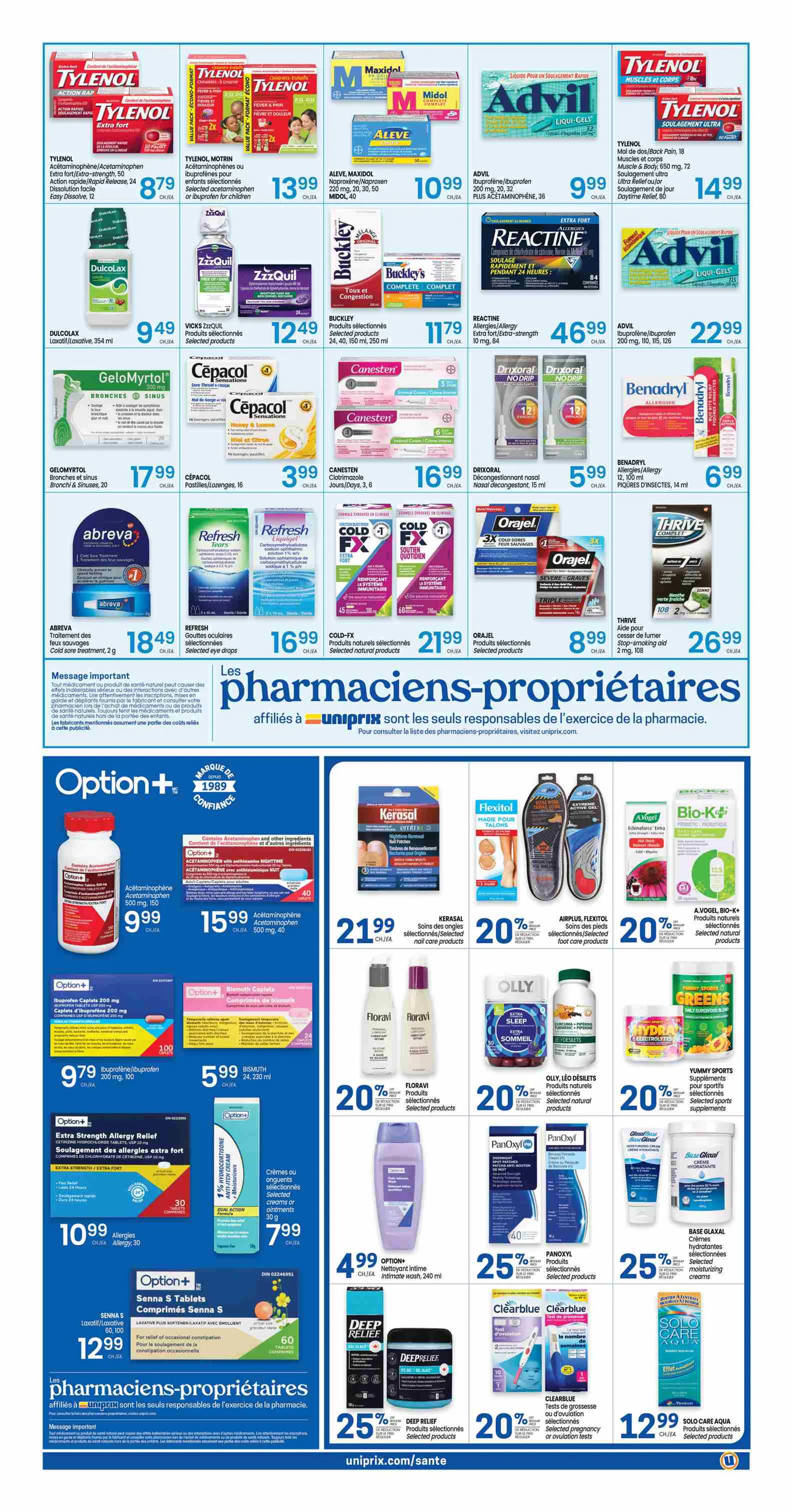 Uniprix Sales from April 2 to April 8 2026 - flyer page 5